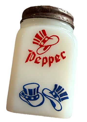 Made pepper shaker - u.s.a., "pepper"