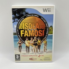 L'Isola dei Famosi Nintendo Wii PAL ITA gioco usato italiano COMPLETO
