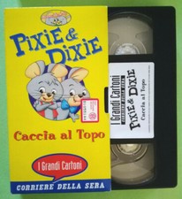 VHS Film Ita Animazione Pixie & Dixie Caccia Al Topo Corriere Della Sera (V155)