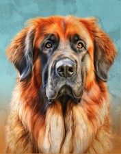 Leonberger Print Dog Poster