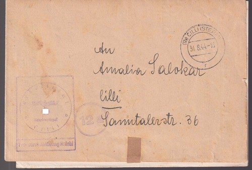 Deutsches reich fp - deutsches, ii/fp