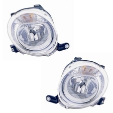 COPPIA FARI PROIETTORI FANALI ANTERIORE SUPER. DX E SX H7 FIAT NUOVA 500 '07 ->