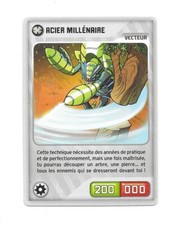 Carte - InviZimals - N°417 - Acier millénaire - 2013