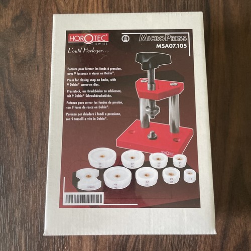 Horotec 105 pressa - horotec, 07.105