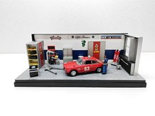 Diorama officina garage Alfa