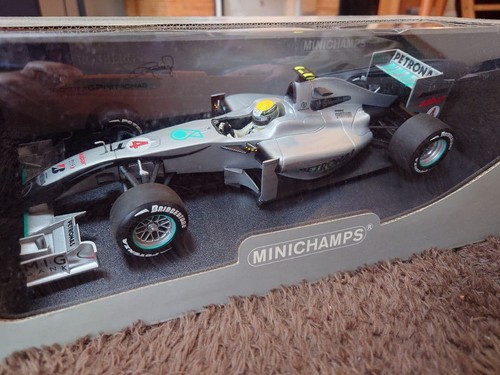 Minichamps f1 mercedes - minichamps, 1:18