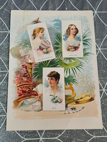 Rare 1889 kinney bros tobacco - 1889,