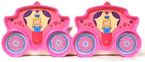 trio carrozzina rosa