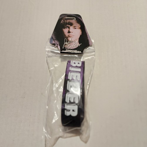 Justin bieber rubber wristband - justin,