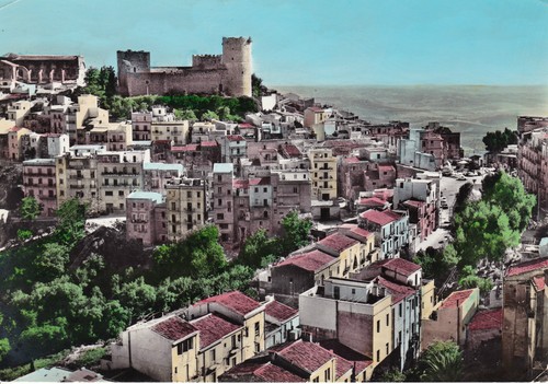 Salemi panorama visto - visto, dal