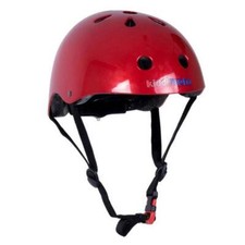 Kiddimoto Casco Metallic Red