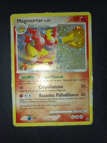 Magmortar holo prodigi - magmortar, lv