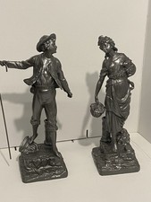 Antiche Statuette In Metallo