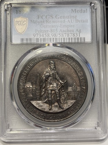Medaglia impero germania - impero, 1899