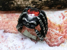 Mano scheletro teschio anello - teschio,