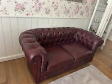 Divano Chesterfield 2 Posti Bordeaux E Poltrona Singola Chesterfield Bordeaux 