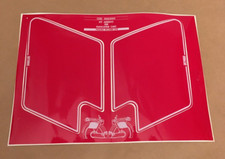 Adesivi decalcomanie Tabelle