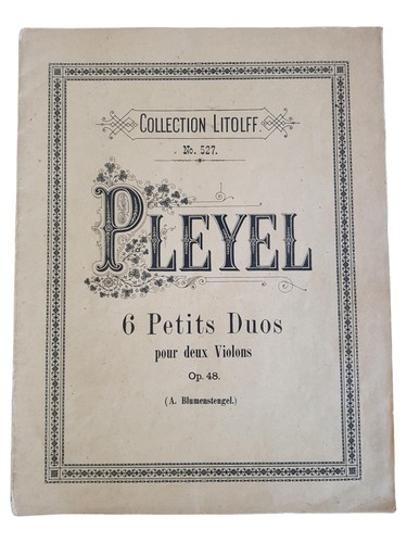 Pleyel petits duos a - pleyel,