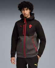  Ac Milan Puma Giacca Nero Cotone 2025 26 PUMATECH HD FZ 