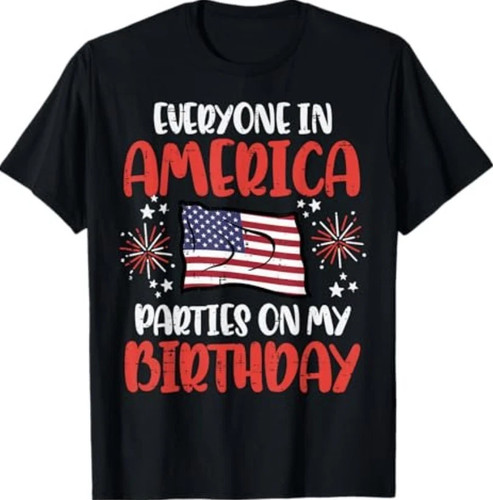 Maglietta everyone america - maglietta,
