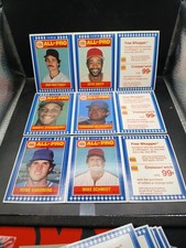 Burger King 1987 Baseball