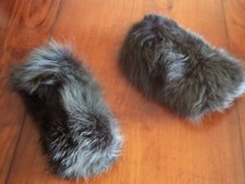 LOTTO 2 VECCHIE POLSIERE PER CAPPOTTI MARCA BARBARA PELLICCE - VINTAGE ANNI '60