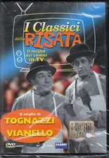 Dvd IL MEGLIO DI TOGNAZZI E VIANELLO - I CLASSICI DELLA RISATA nuovo