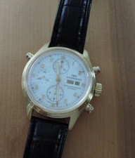 IWC 3711 oro 18k 750 doppio