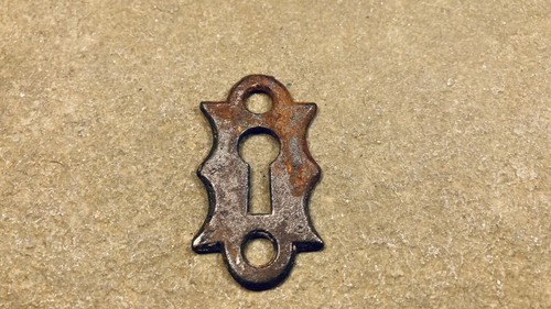 Antique rim lock - lock,