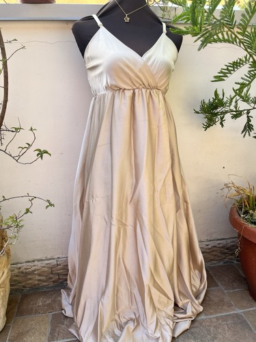 Abito lungo oro new collection - new,