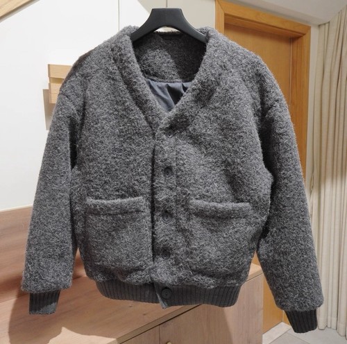 Zara mohair cardigan - cardigan, grigio