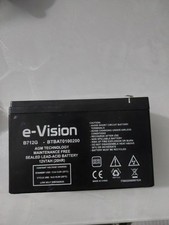 batteria 12v 7ah E-vision