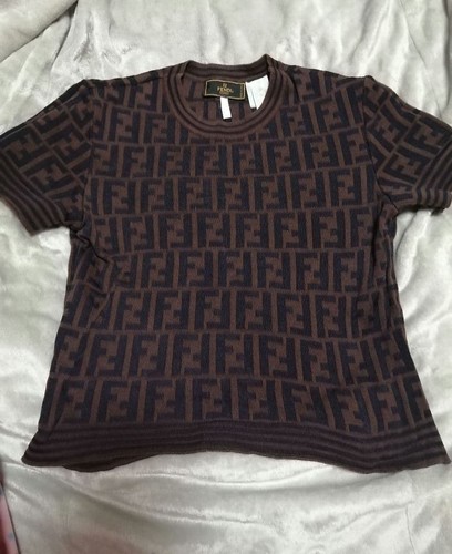 Fendi shirt brown - fendi,