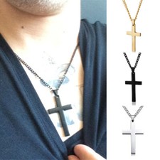 Collana con ciondolo croce - collana,