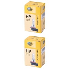 2x LAMPADINE ALOGENE HELLA STANDARD H9 12V 65W PGJ19-5 | 8GH 008 357-001