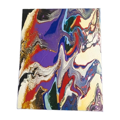 Quadro astratto versamento