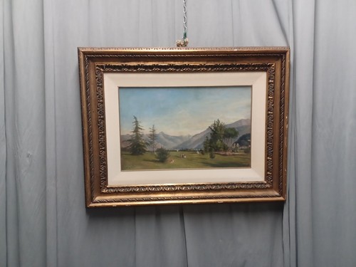 Quadro olio cartoncino - quadro, su