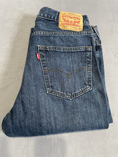 Jeans levis uomo - 34x32, blu