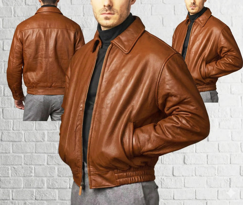 Giacca bomber vera pelle - bomber, da