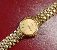 Orologio donna originale "SEIKO" - elegante ed elegante - placcato oro duro - belle condizioni!