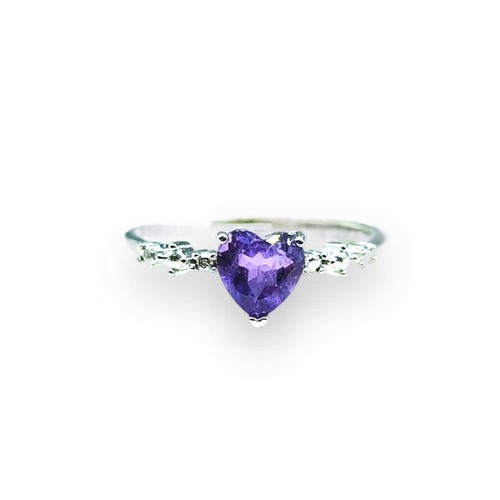 Anello regolabile ametista - anello,