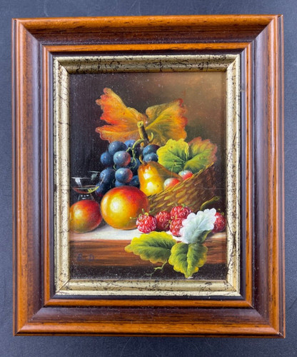 Quadro miniatura natura morta