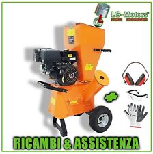 BIOTRITURATORE CIPPATORE A SCOPPIO 4 T BENZINA 400cc 13 CV CARRELLATO