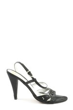 ENRICO PELUSO Sandaletto con tacco alto Donna Sandalo con tacco alto nero