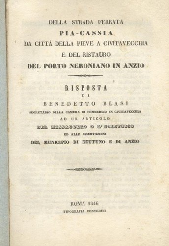 Blasi benedetto della - blasi, strada