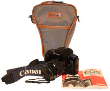CANON EOS 1000FN fotocamera reflex analogica con pacchetto accessori
