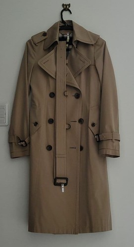 Trench coat burberry black - trench,