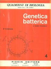 GENETICA BATTERICA POLSINELLI MARIO PICCIN NUOVA LIBRARIA 1977