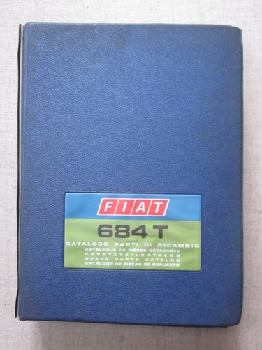 Fiat 684 catalogo originale - 684,