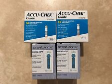 Accu-Chek Guide 100 Strisce per Controllo Glicemia + 100 Lancette In Omaggio